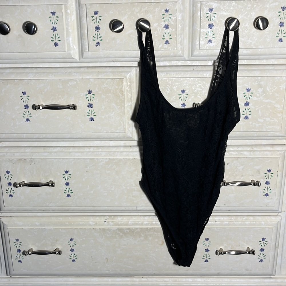 Black Lace Body suit